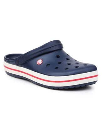 Unisex pánsky a dámsky opasok Crockband 11016-410 Dark Blue with Red - Crocs