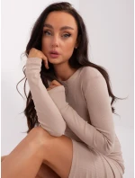 Šaty RV SK 5131.18P svetlo béžová