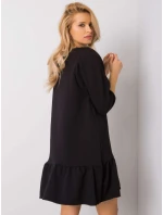 Šaty RV SK 6075.10x čierna Šaty RV SK 6075.10x čierna