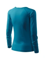 Dámske tričko Elegance tmavo tyrkysové