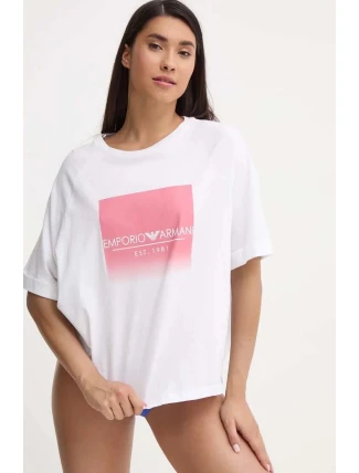 Dámske tričko 164829 4R255 00010 white - Emporio Armani