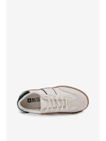 Niskie Sneakersy Męskie Big Star SS174078 Białe