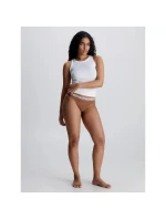 Dámske tangá HIGH LEG THONG 000QD5051E FUA Brown - Calvin Klein