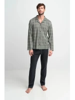 Vamp - Pohodlné dvojdielne pánske pyžamo 15956 - Vamp Vamp - Pohodlné dvojdielne pánske pyžamo 15956 - Vamp