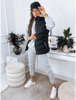 Dámska prešívaná vesta MARIN čierna FashionStreet TY3371