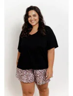 Taro Esti 3360 cr/r 2XL-3XL W25 dámske pyžamo Taro Esti 3360 cr/r 2XL-3XL W25 dámske pyžamo
