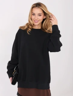 Dámska bavlnená základná mikina Goodlookin Black (A1047)