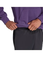 Pánska mikina adidas Essentials 3-Stripes Fleece Sweatshirt purple JX0740 pánska