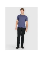 Pánske trekingové tričko z merino vlny 4F 4FWAW25TFTSM1526-32S