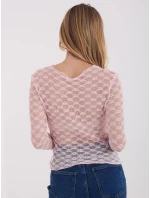 Blúzka PM BZ SF127.75 svetlo ružová