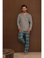 Pyžamo Regina 6011, s dlhými rukávmi, veľkosti M–2XL