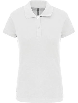 Kariban K 240 Dámske elastické polo tričko z piké 20.K240 biele Kariban K 240 Dámske elastické polo tričko z piké 20.K240 biele