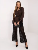 MI MA bunda A2895.54 tmavohnedá