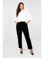 Šnúrové nohavice model 224841 Taliansko Moda