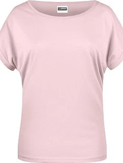 Daiber 8005 Dámske tričko z bio bavlny 02.8005 soft pink