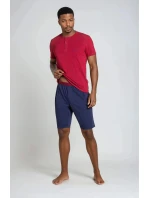 Pyžamo Dune 38879-33X Červená a tmavo modrá - Henderson