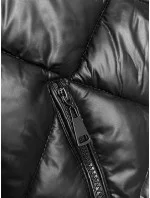 Prechodná prešívaná bunda čierna (YP-22070-1)