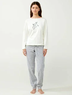 Vamp - Krémové pyžamo so zajačikmi 21454 - Vamp