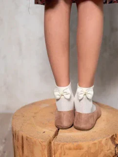 DETSKÉ VISKÓZOVÉ PONOŽKY S VYŠÍVANÝM BOWIE DR2510