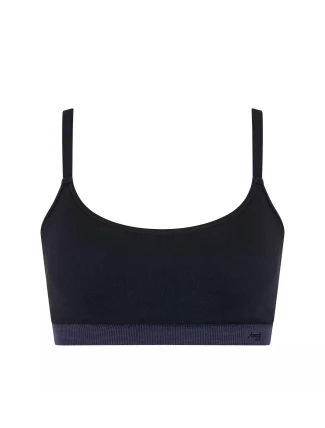 Dámska podprsenka EVER Infused Aloe P - BLACK - čierna 0004 - SLOGGI