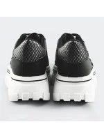 Čierne dámske tenisky sneakers "traktory" (88-25) Čierne dámske tenisky sneakers "traktory" (88-25)