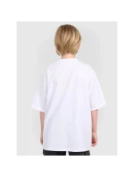 Chlapčenské tričko oversize s potlačou 4F 4FJRAW25TTSHM3062-10S