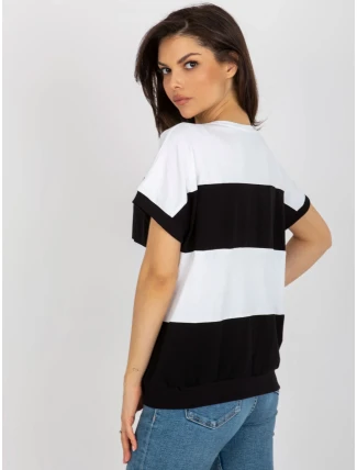 Blúzka RV BZ 8640.36X biela a čierna Blúzka RV BZ 8640.36X biela a čierna