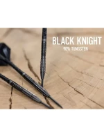 Šípky Harrows Black Knight 90% steeltip