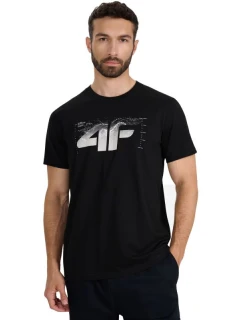 Pánske tričko 4F M2359 deep black 4FWAW25TTSHM2359 20S pánske