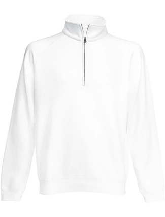 Fruit of the Loom Premium Zip Neck Sweat Mikina s 1/4 zipsom 16.2032 biela Fruit of the Loom Premium Zip Neck Sweat Mikina s 1/4 zipsom 16.2032 biela
