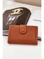 Damski Portfel Z Eko Skóry Brązowy Isamille