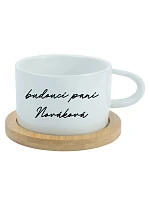 Personalizovaný keramický hrnček „MAKRONKA“ – budúca pani Personalizovaný keramický hrnček „MAKRONKA“ – budúca pani