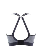 Športová podprsenka 7341B Non Wired Bra charcoal marl grey - Panache