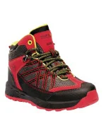 Detská obuv RKF509 black-red - Regatta Detská obuv RKF509 black-red - Regatta