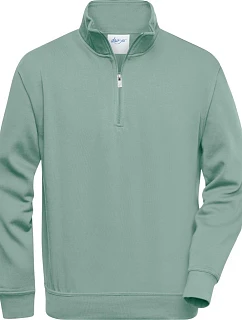 Daiber JN 831 Pracovná mikina s 1/4 zipsom 02.0831 foggy green