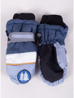 Detské zimné lyžiarske rukavice Yoclub REN-0216C-A110 Blue