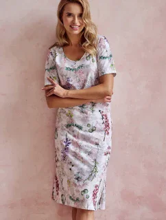 3124 DÁMSKE TRIČKO OLIVOVÁ S-XL