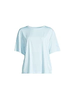 Dámske tričko CASALL Laser Mesh Tee, modrá farba Dámske tričko CASALL Laser Mesh Tee, modrá farba