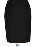 NEOBLU Constance Sukňa s vreckami 24.3168 deep black
