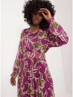 DHJ SK 13928 Šaty.42 fialová DHJ SK 13928 Šaty.42 fialová