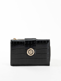 Monnari Peňaženky Dámska malá peňaženka so vzorom Čierna