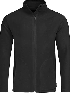 Stedman Fleece Jacket Men Pánska fleecová bunda 05.5030 black opal