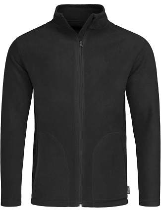 Stedman Fleece Jacket Men Pánska fleecová bunda 05.5030 black opal Stedman Fleece Jacket Men Pánska fleecová bunda 05.5030 black opal