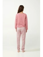 Vamp - Ružové pyžamo s leopardím vzorom 21393 - Vamp Vamp - Ružové pyžamo s leopardím vzorom 21393 - Vamp
