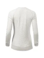 Zlúčenie mikina dámska mandľová melír