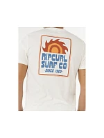 Pánske tričko RIP CURL Pacific Rinse Sunrise Tee, biele Pánske tričko RIP CURL Pacific Rinse Sunrise Tee, biele