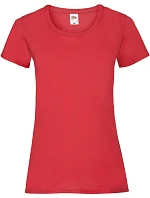 Fruit of the Loom Lady-Fit Valueweight T Dámske tričko 16.1372 červené Fruit of the Loom Lady-Fit Valueweight T Dámske tričko 16.1372 červené