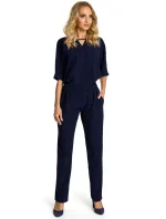 Dámsky overal M334 tmavo modrý - Made Of Emotion