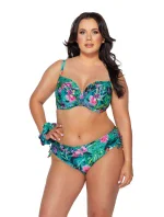 Suché plavky SK 205 zelené s potlačou - Ava Suché plavky SK 205 zelené s potlačou - Ava