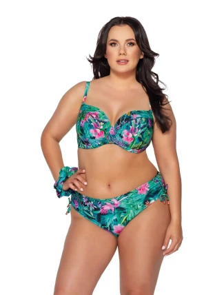 Suché plavky SK 205 zelené s potlačou - Ava Suché plavky SK 205 zelené s potlačou - Ava